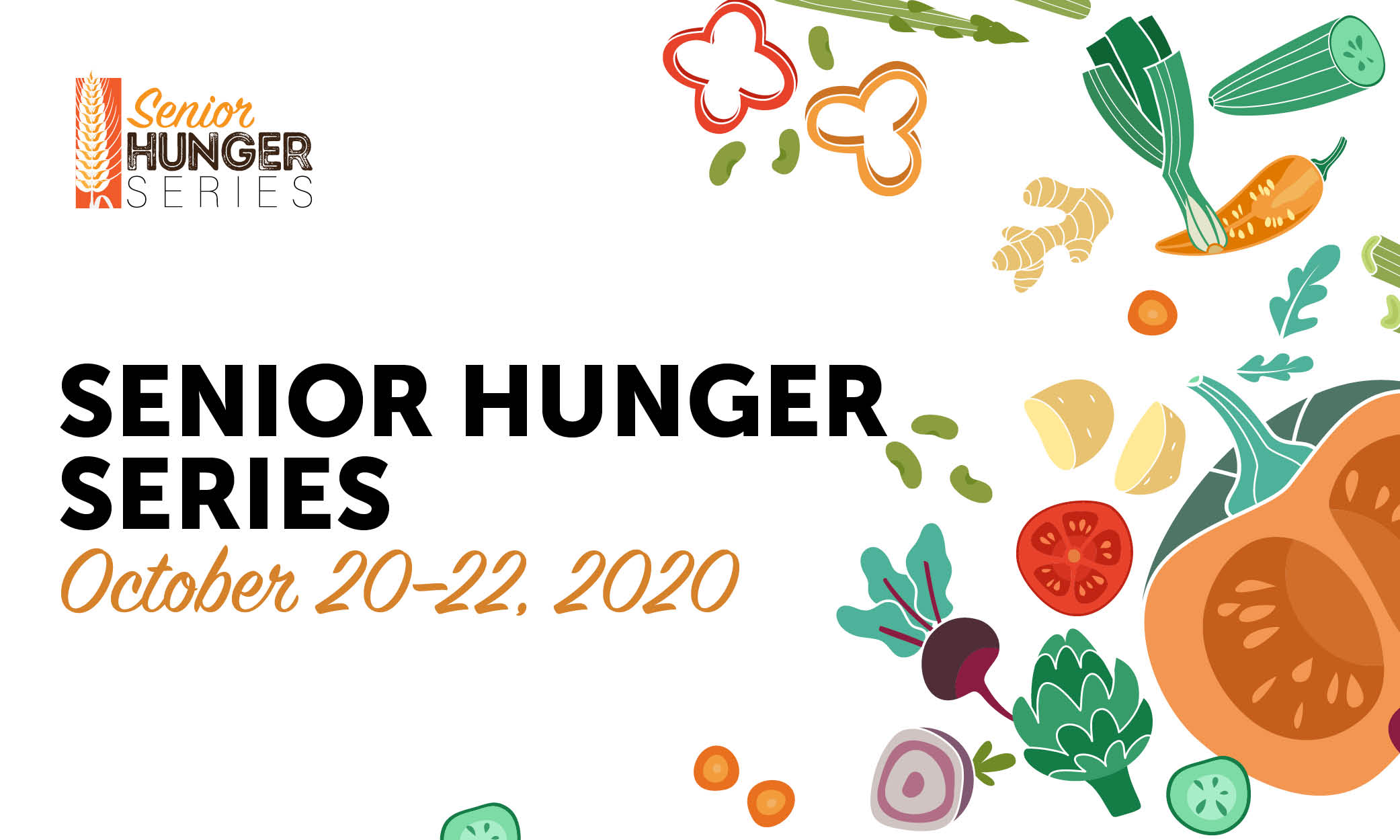 Promotion for 2020 Senior Hunger Series event