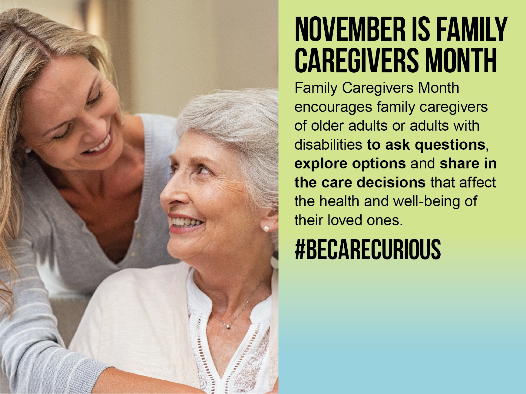 national caregivers month