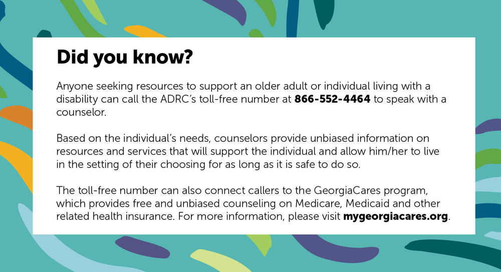 Anyone seeking resources to support an older adult.