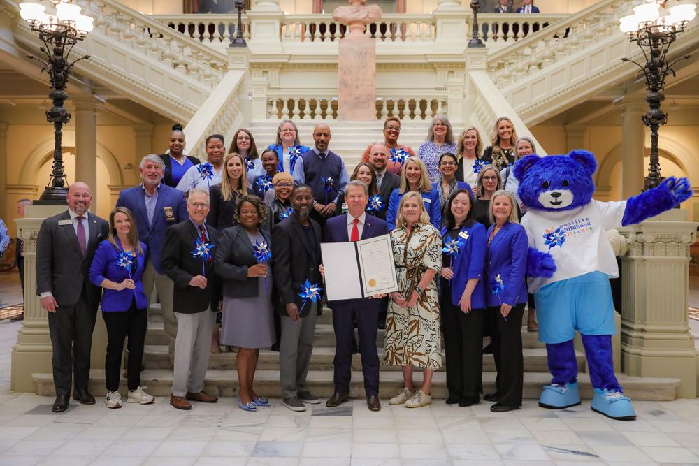 Child Abuse Prevention Month Group Photo