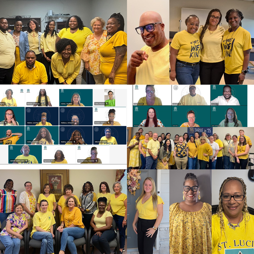 DHS wears yellow to support kinship caregivers