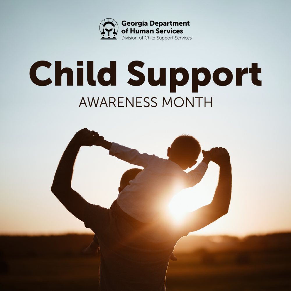 Child Support Awareness Month graphic